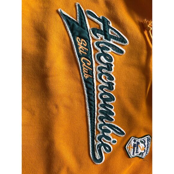 Vintage Abercrombie & Fitch “Ski Club / Search & Rescue 28” Pullover Hoodie Y2K - Picture 6 of 9
